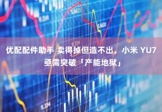 优配配件助手 卖得掉但造不出，小米 YU7 亟需突破「产能地狱」