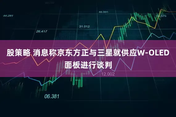 股策略 消息称京东方正与三星就供应W-OLED面板进行谈判